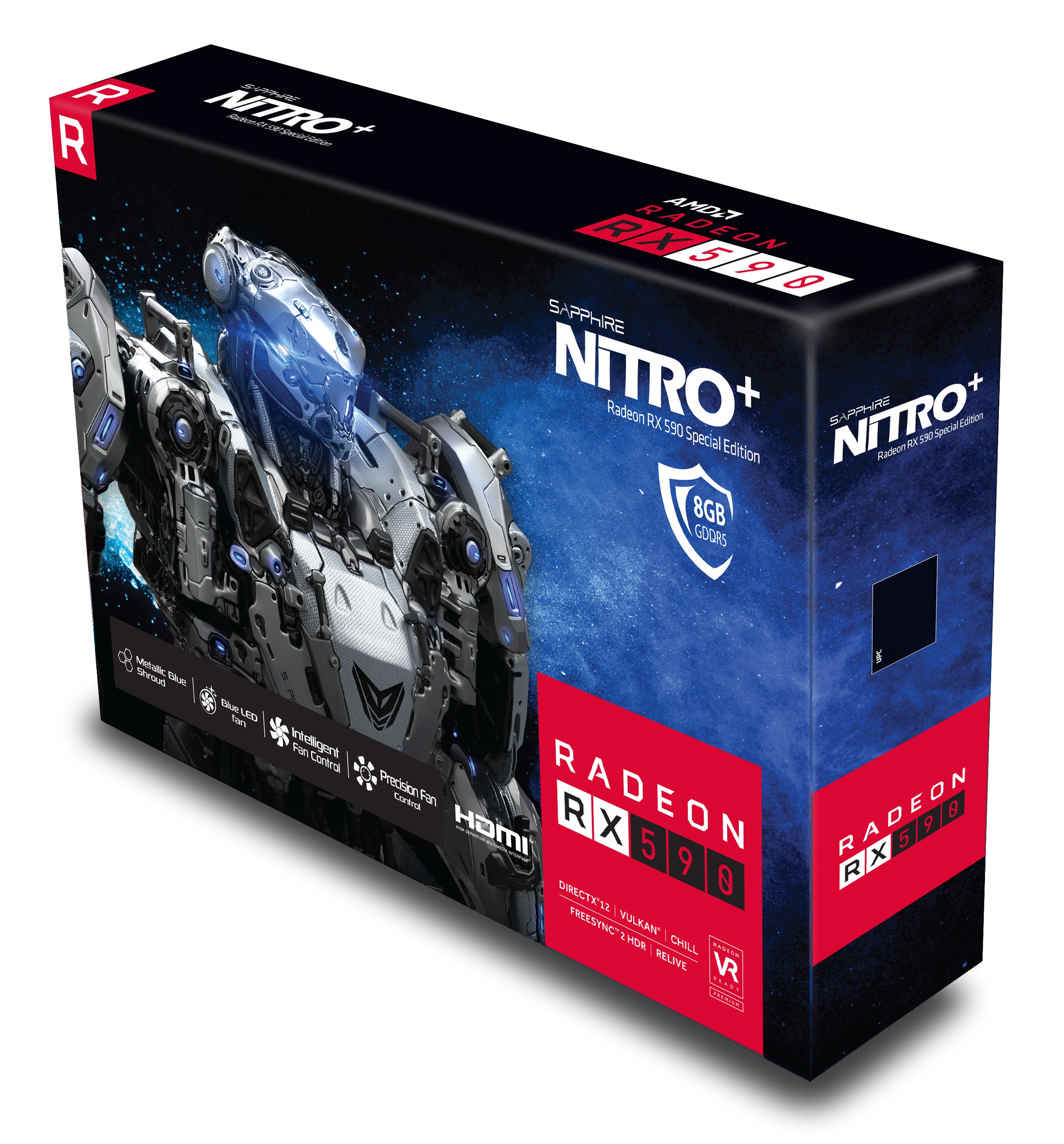 SAPPHIRE NITRO+ RX 590 8GB Special Edition – CompuTrade