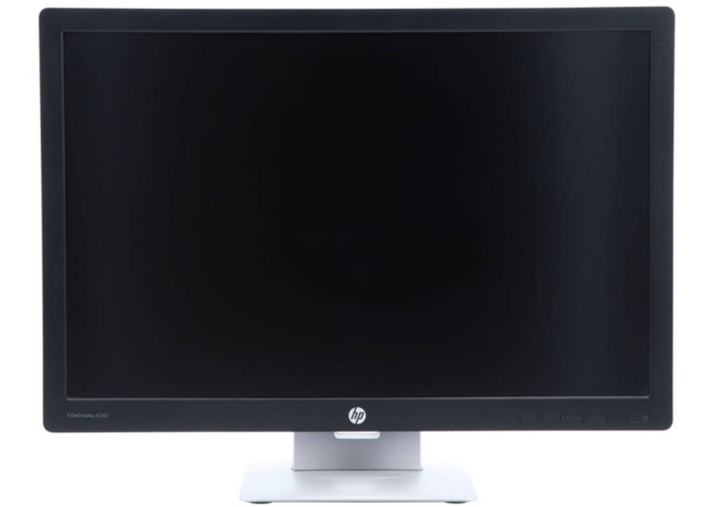 HP EliteDisplay E242 24" LED 1920x1200 HDMI IPS Monitor Black