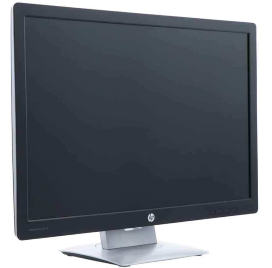 HP EliteDisplay E242 24" LED 1920x1200 HDMI IPS Monitor Black