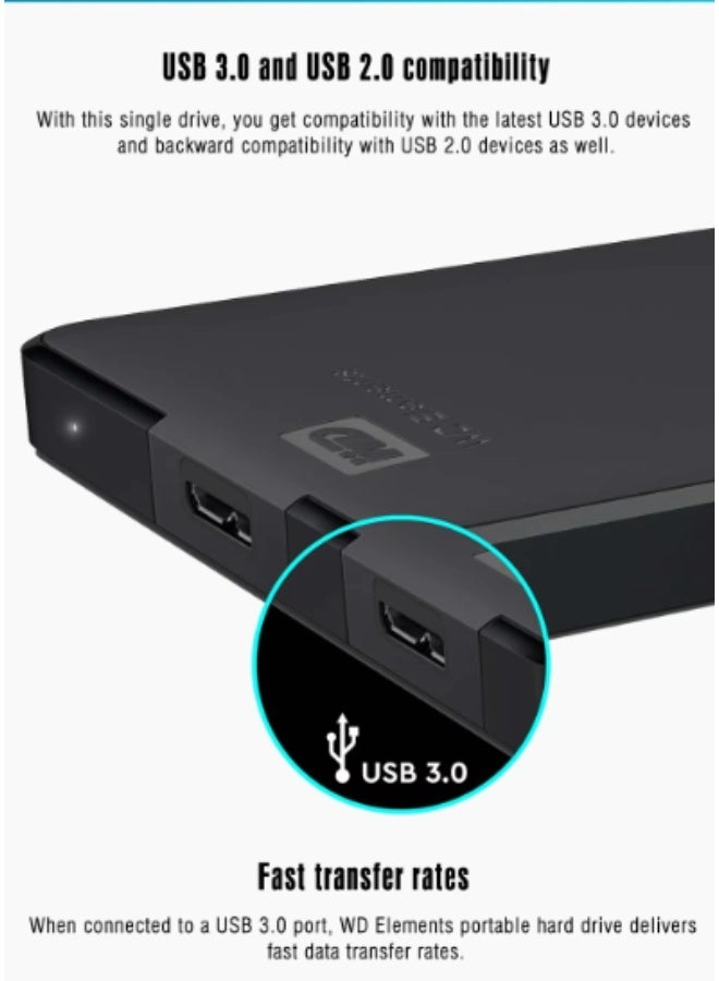 Universal Rack Cover Protective Case for Portable External Hard Drive 2.5 Inch USB 3.0