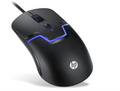 HP M100 USB Wired Optical Mouse – 3 Buttons High Precision Tracking, Ergonomic Design for Laptop & PC – Black
