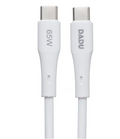 DADU 1M White USB Type-C Cable for Type-C Devices, Supports 65W Charging and Fast Data Transfer
